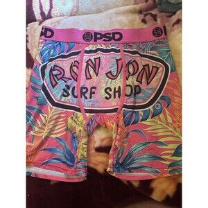 Vintage PSD Ron Jon Surf Shop Boxer Briefs Colorful Tropical Design